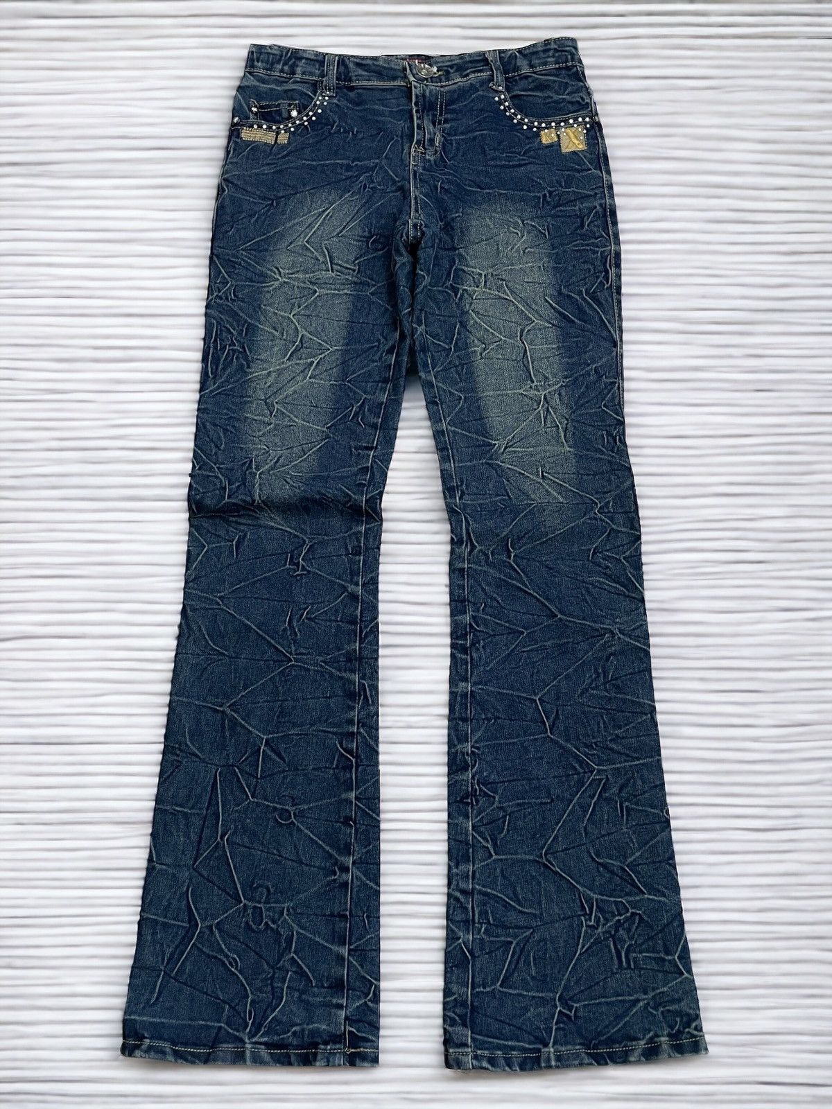 Designer × Hysteric Glamour × If Six Was Nine Flare 3D Whisker Blink Patch Designer Style Size 29" - 1 Thumbnail