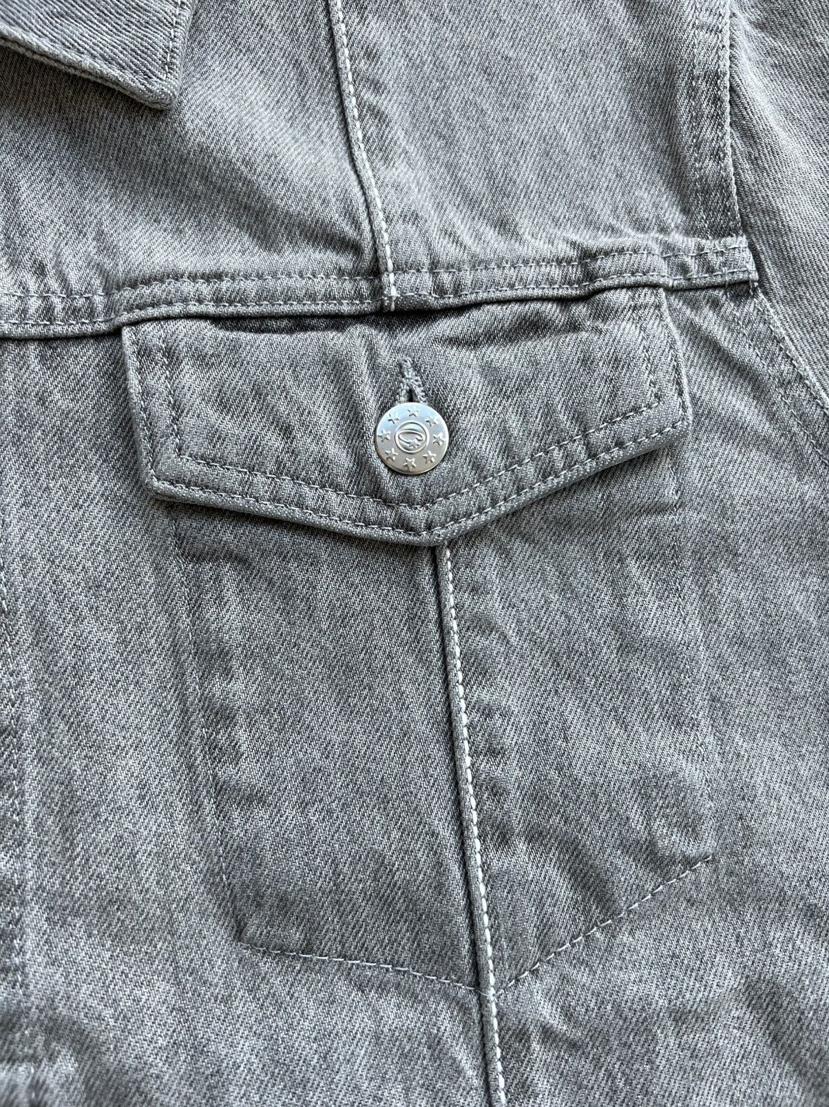 Corteiz Sample Corteiz C-Star Gray Denim Jacket Medium Size US M / EU 48-50 / 2 - 11 Thumbnail