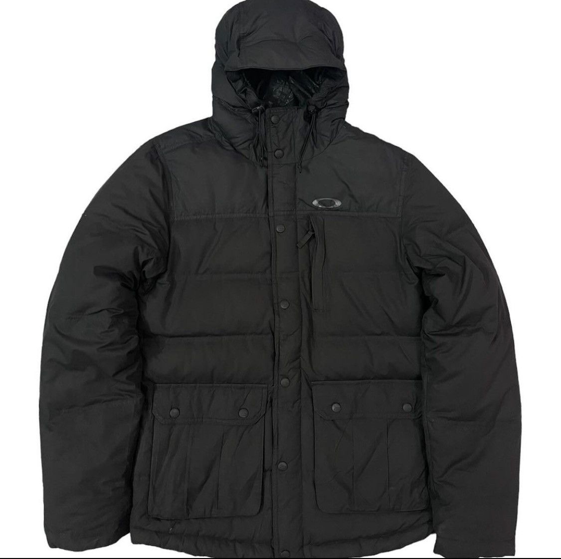 image of Oakley Down Insulation Puffer Gorpcore in Black, Men's (Size Small)