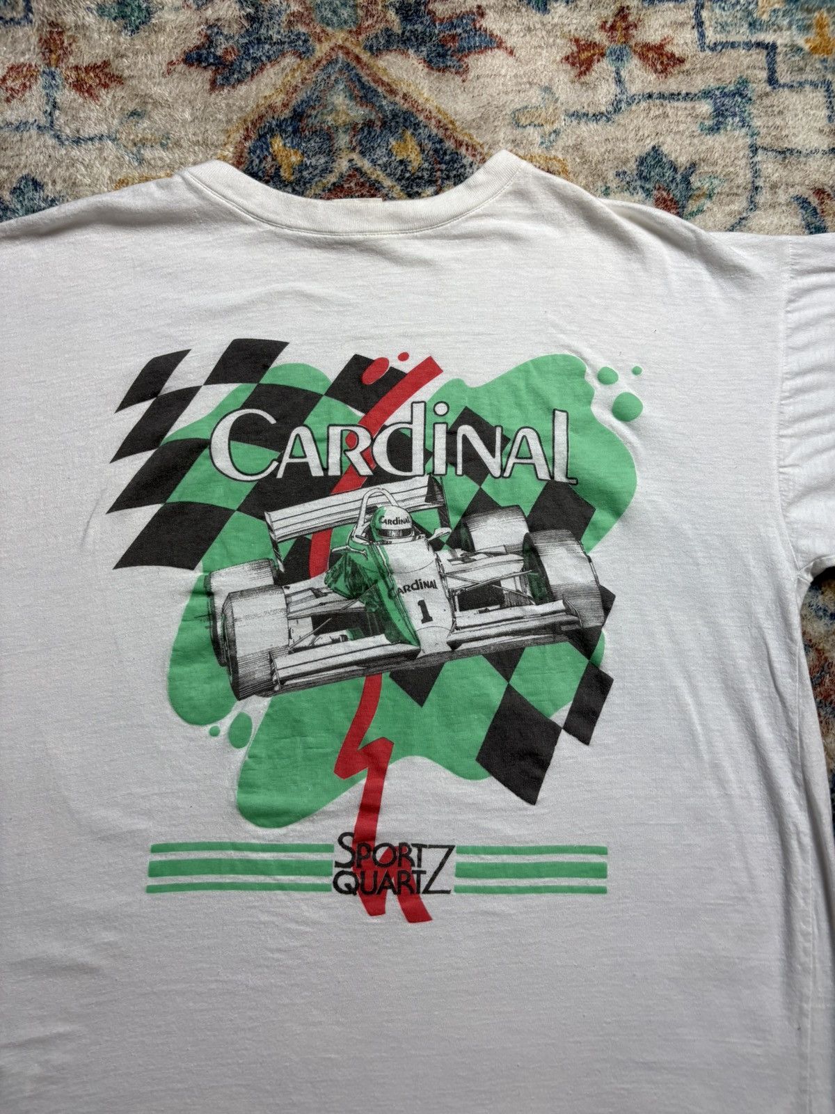Vintage Vintage Cardinal Racing Sport Quartz T-shirt Large Size US L / EU 52-54 / 3 - 4 Thumbnail