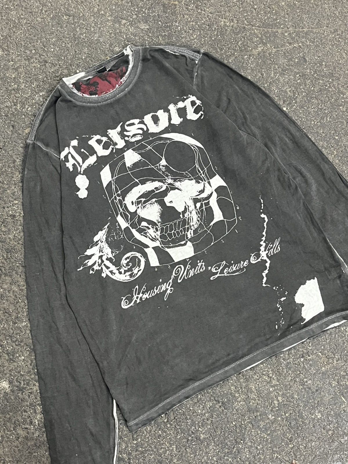 Japanese Brand × Vintage Y2k grunge longsleeve opium archival number nine hype rare Size US M / EU 48-50 / 2 - 2 Thumbnail