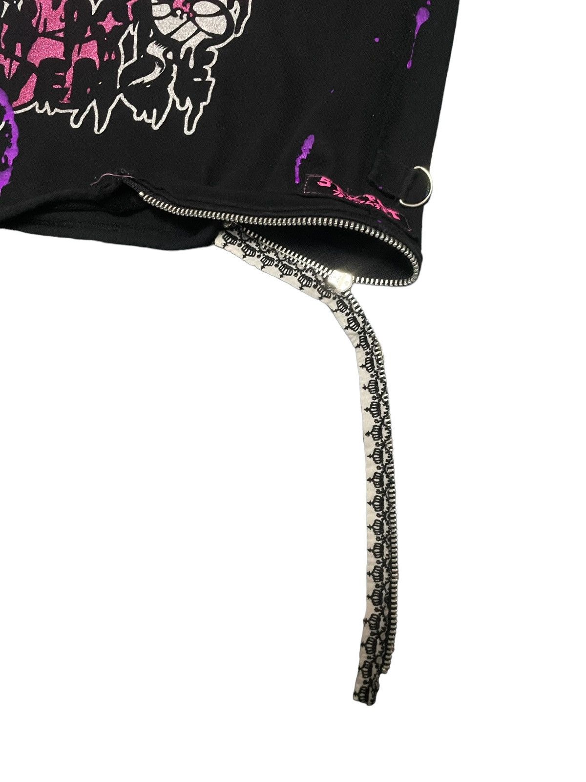 Hysteric Glamour Sex Pot Revenge Bondage Distressed Zipper Tshirt Size US S / EU 44-46 / 1 - 8 Thumbnail