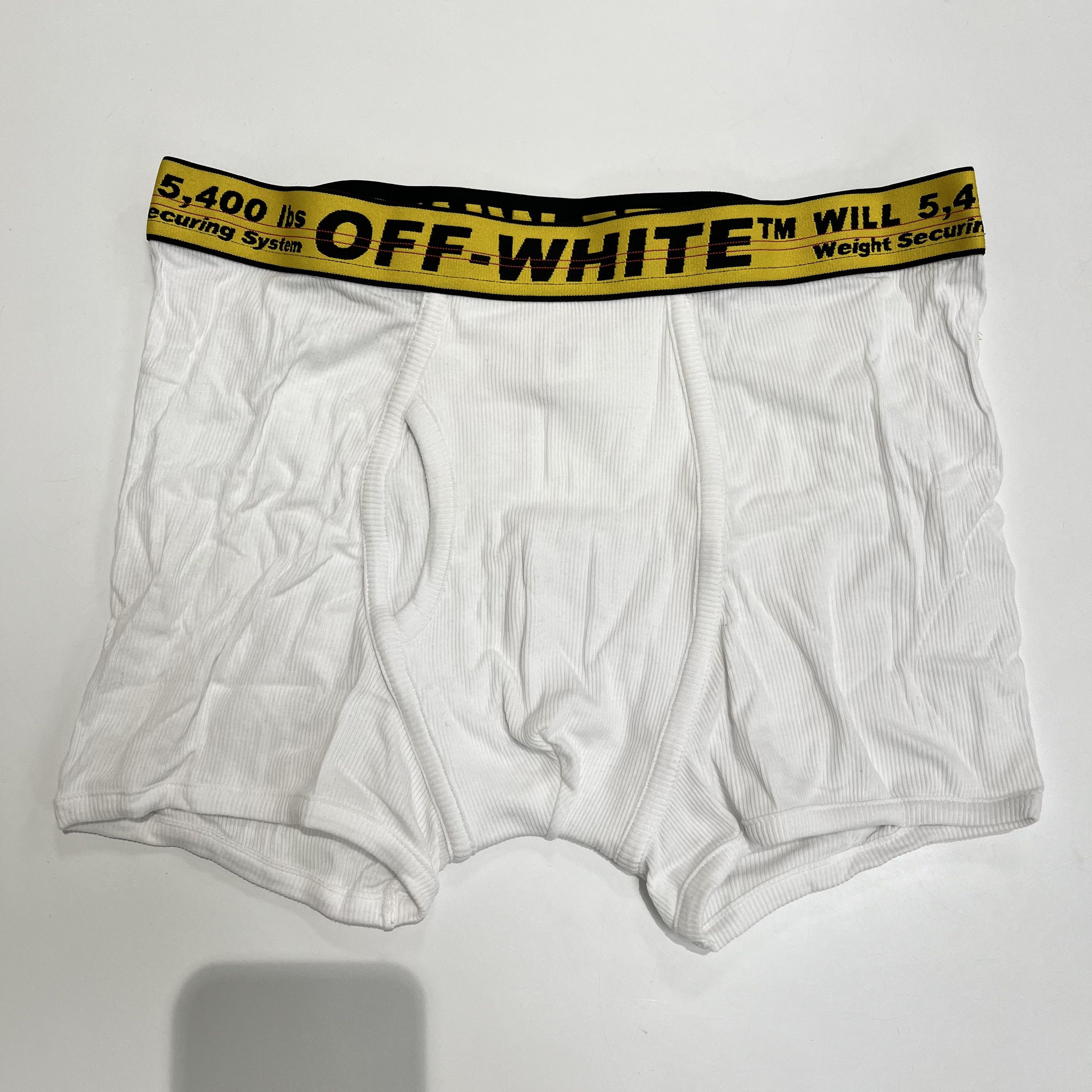 Off-White Off-White Industial Boxer Tri-Pack White Size ONE SIZE - 2 Thumbnail