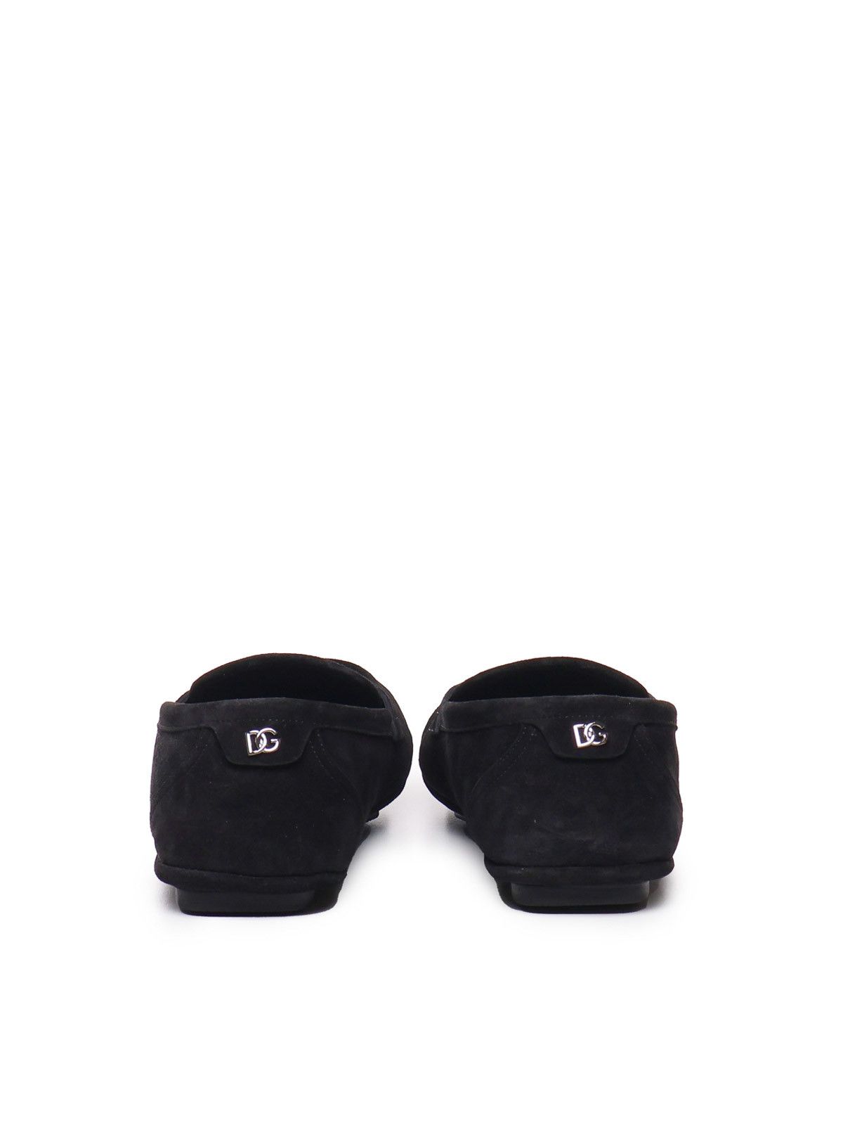 Dolce & Gabbana o1y0125 Suede Logo Loafers in Black Size US 9.5 / EU 42-43 - 3 Thumbnail