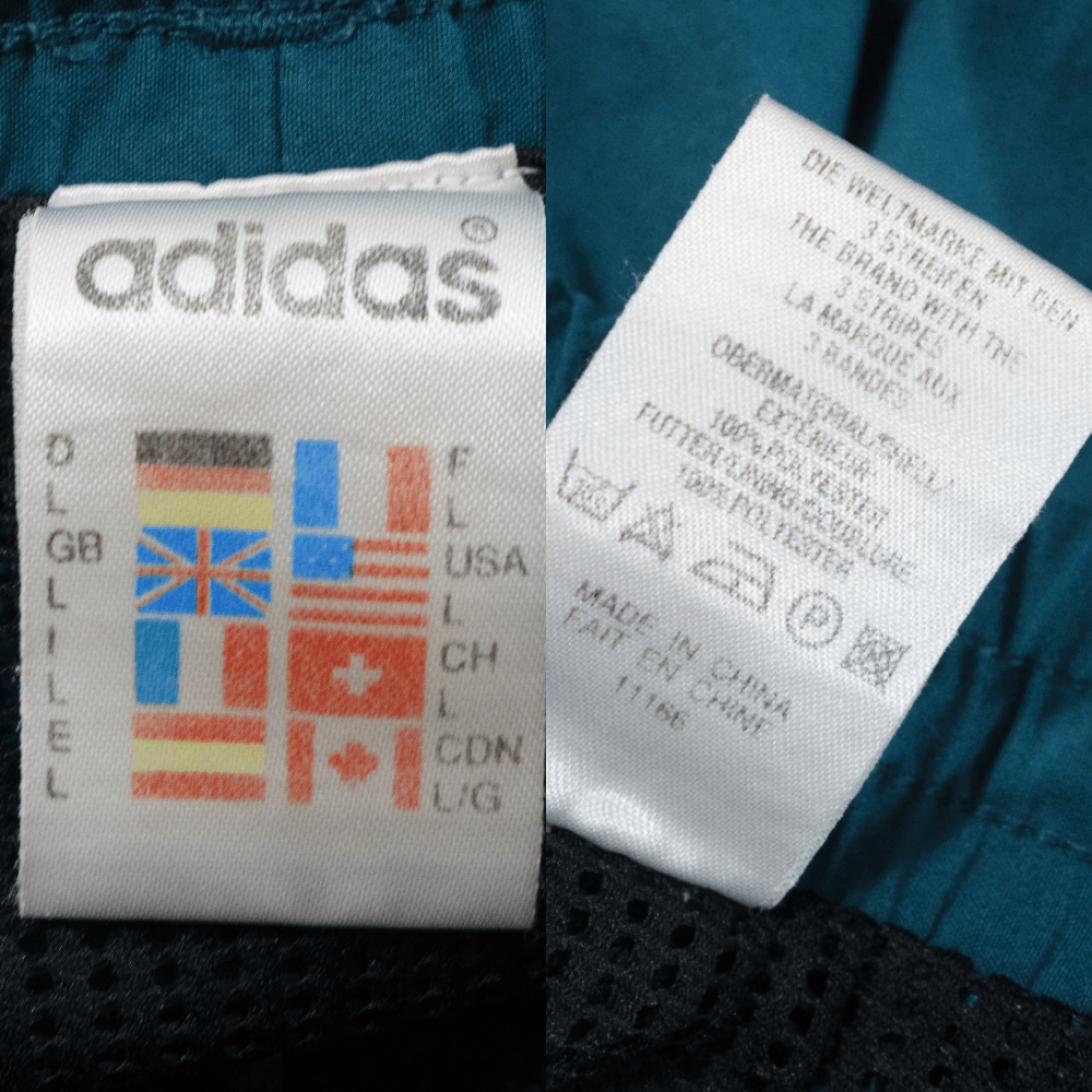 Adidas 90S Logo Stripes Swim Shorts Size US 34 / EU 50 - 6 Thumbnail