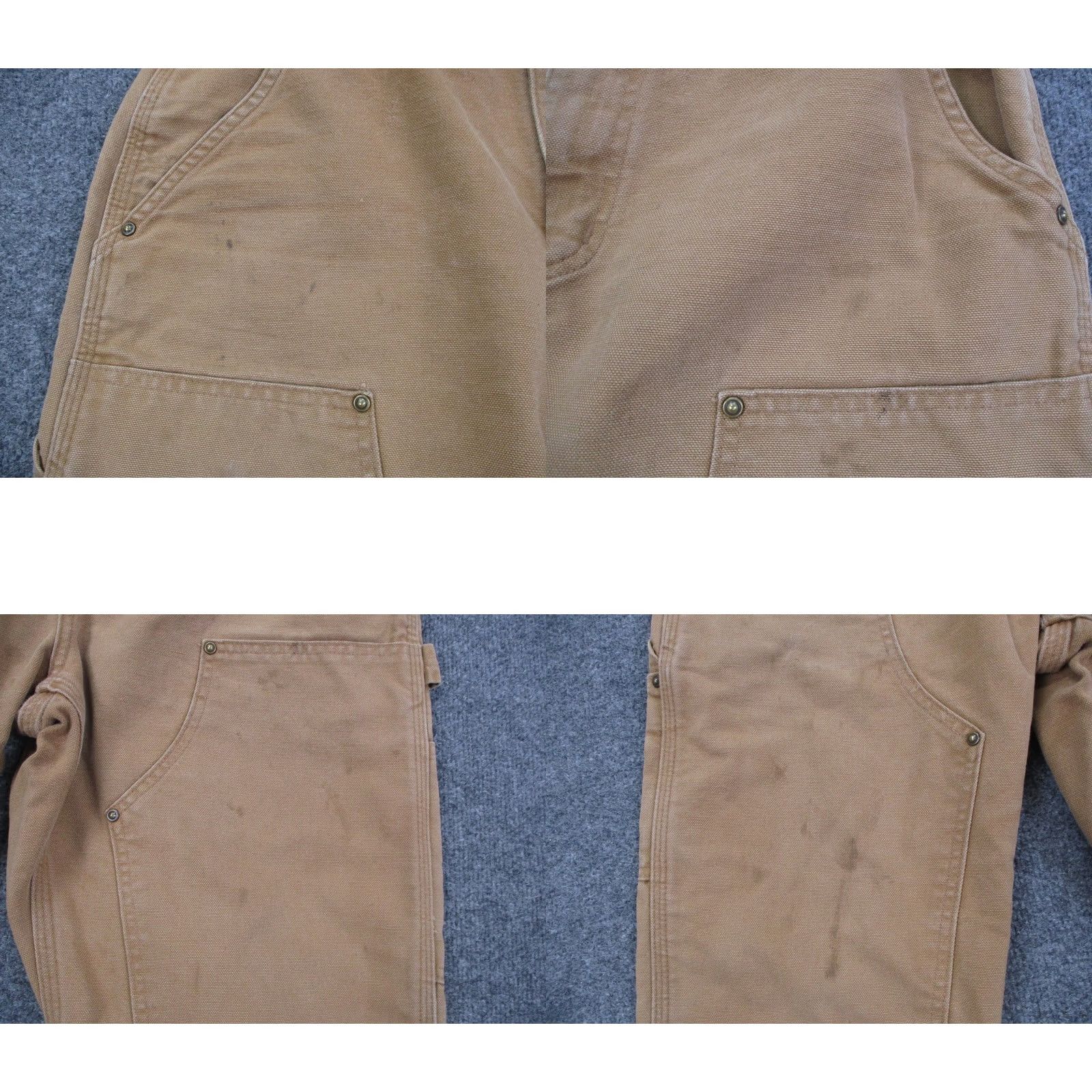 Carhartt Carhartt Pants Men 32 X 30 Beige Original Dungaree Carpenter Workwear B136 Size US 32 / EU 48 - 10 Thumbnail