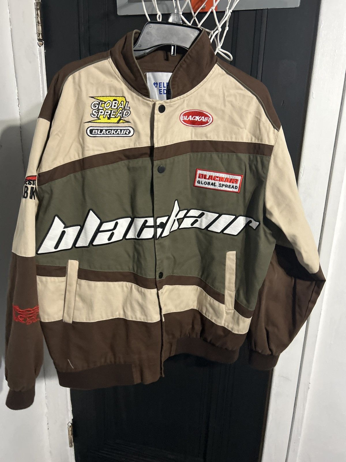 Other Elfric Eden Blackair Motorsport Bomber Jacket Size US M / EU 48-50 / 2 - 2 Thumbnail