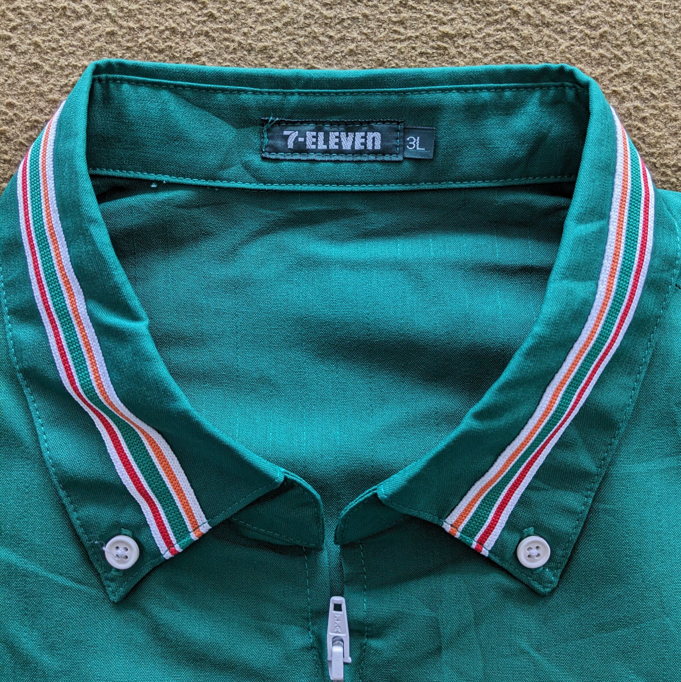 Vintage Vintage 7 ELEVEN Uniform Workers Jacket Size US L / EU 52-54 / 3 - 4 Thumbnail