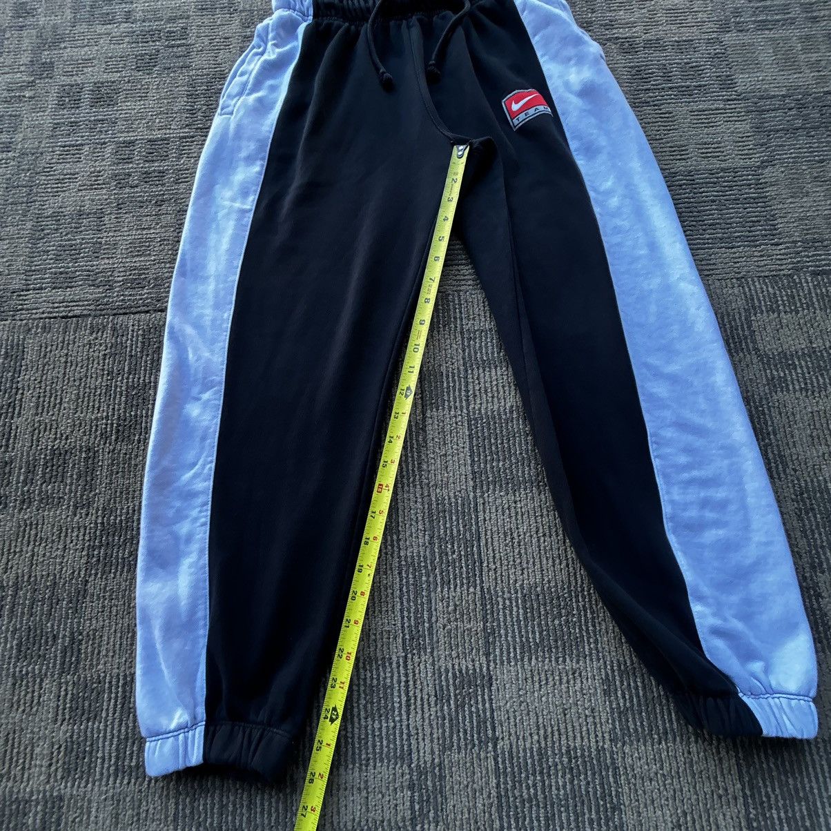 Nike Vintage Nike Team Black Logo Sweatpants Size US 29 - 6 Thumbnail