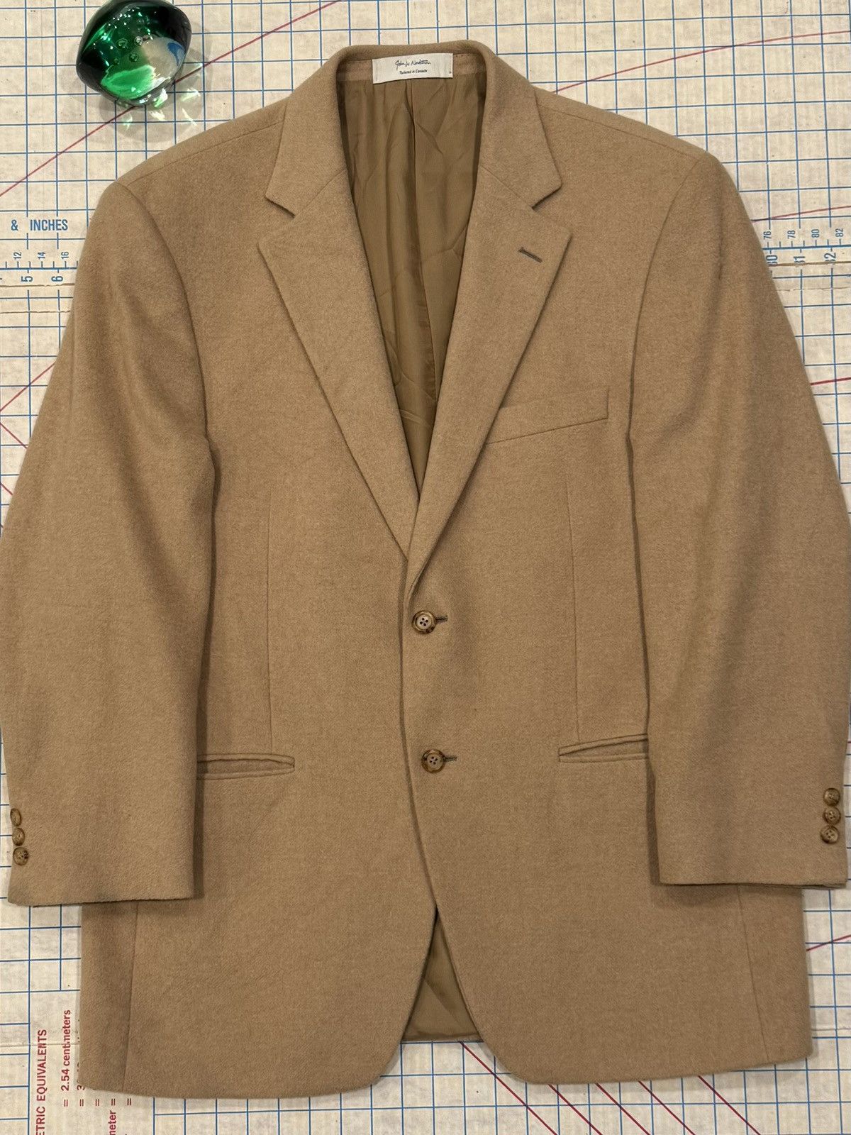 Loro Piana Nordstrom’s Loro Piana 100% Worsted Camelhair Blazer 42R Size 42R - 2 Thumbnail