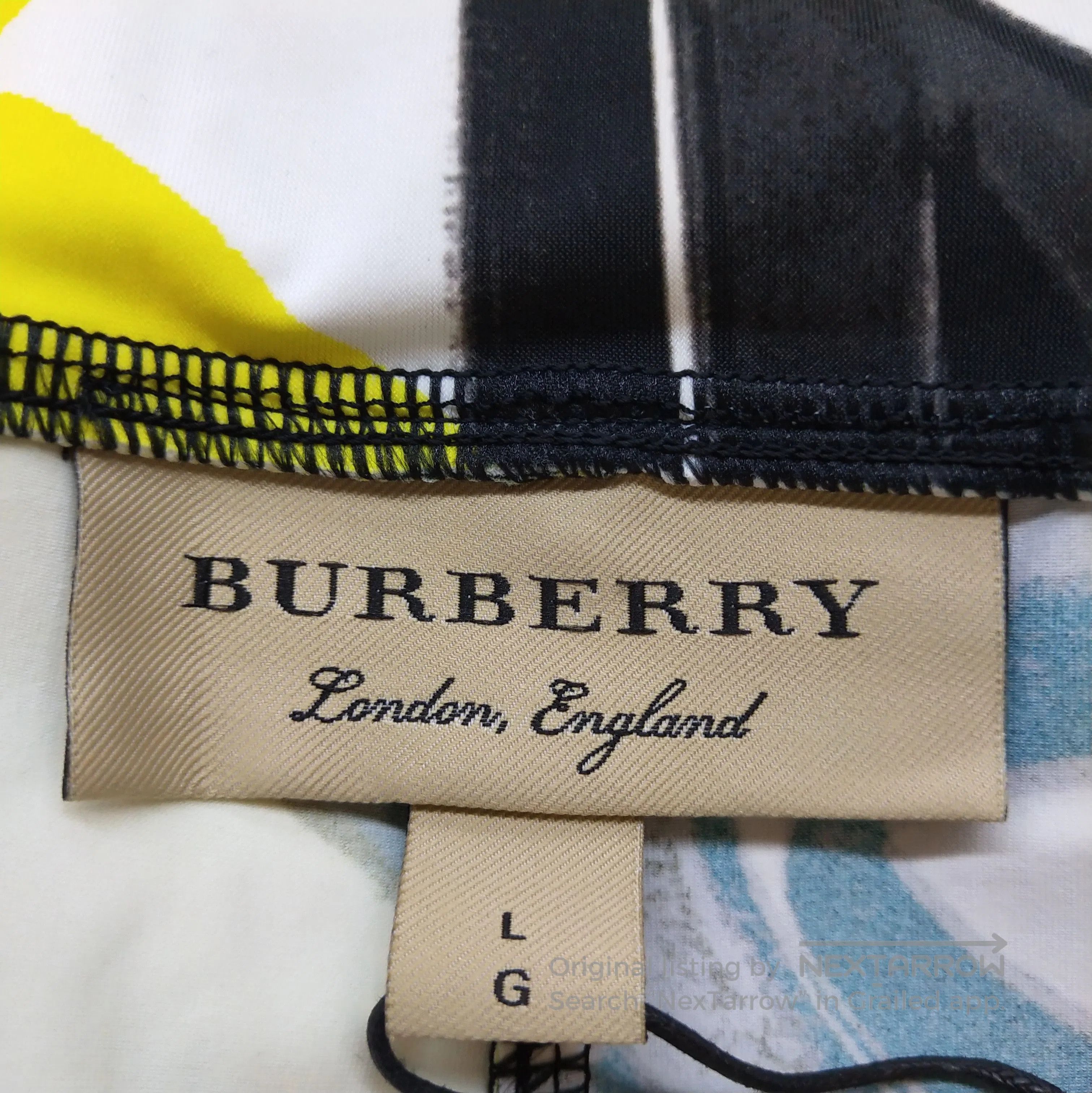 Burberry Burberry Bold Graphic Slim Fit Pants . Size US 32 / EU 48 - 4 Thumbnail