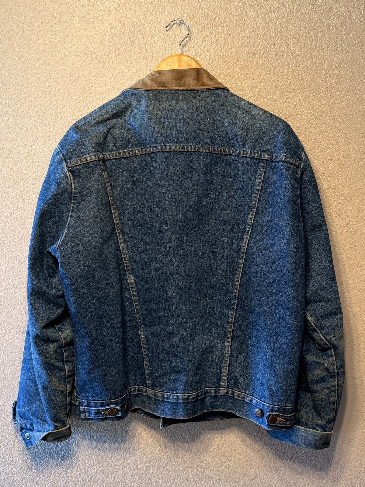 Wrangler Vintage Wrangler Lined Denim Jacket Size US L / EU 52-54 / 3 - 2 Thumbnail