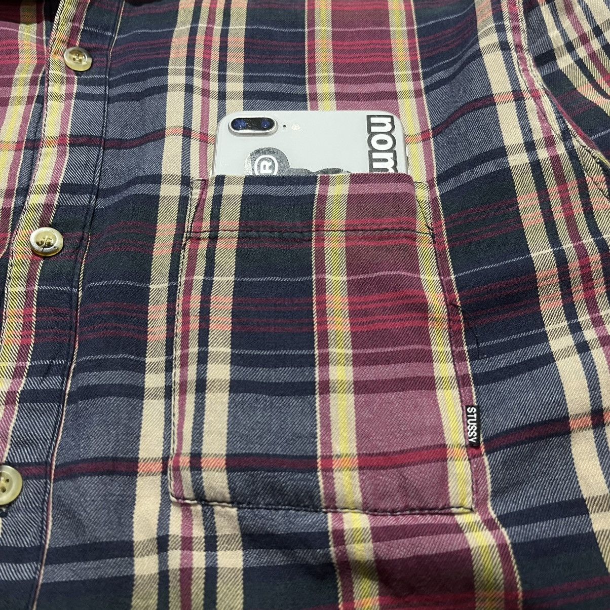 Stussy Vtg Stussy Plaid Button Up Shirt Size US M / EU 48-50 / 2 - 3 Thumbnail