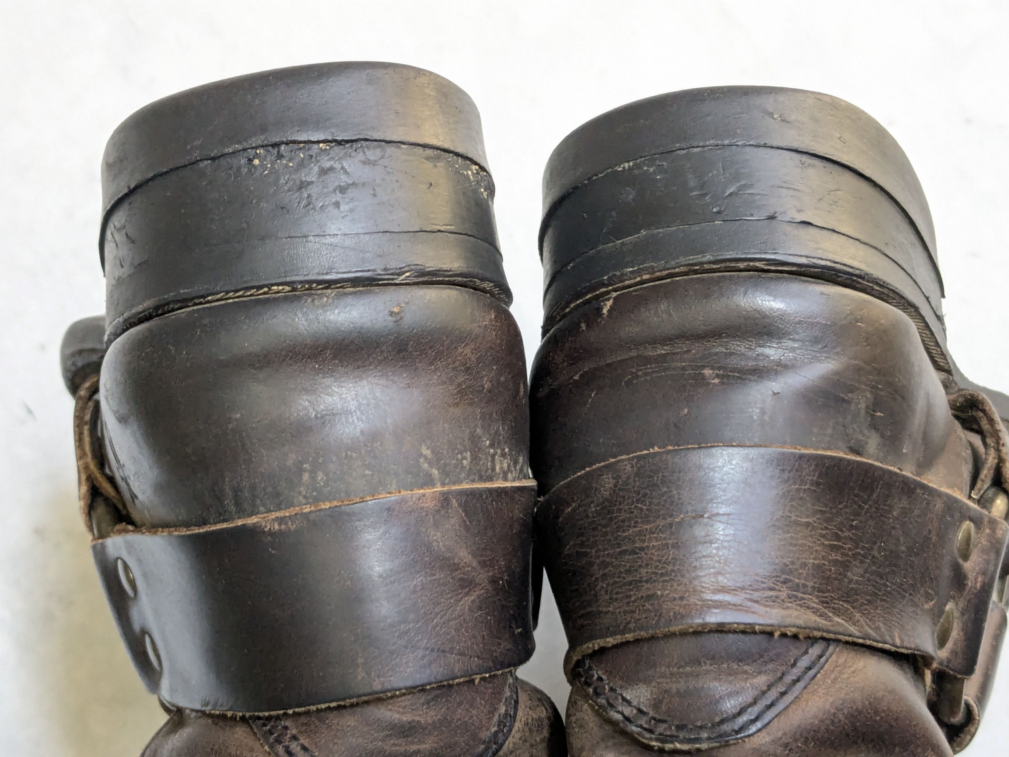 Frye Frye Harness Boots Brown Leather 9.5 M Buckle Size US 9.5 / EU 42-43 - 15 Thumbnail