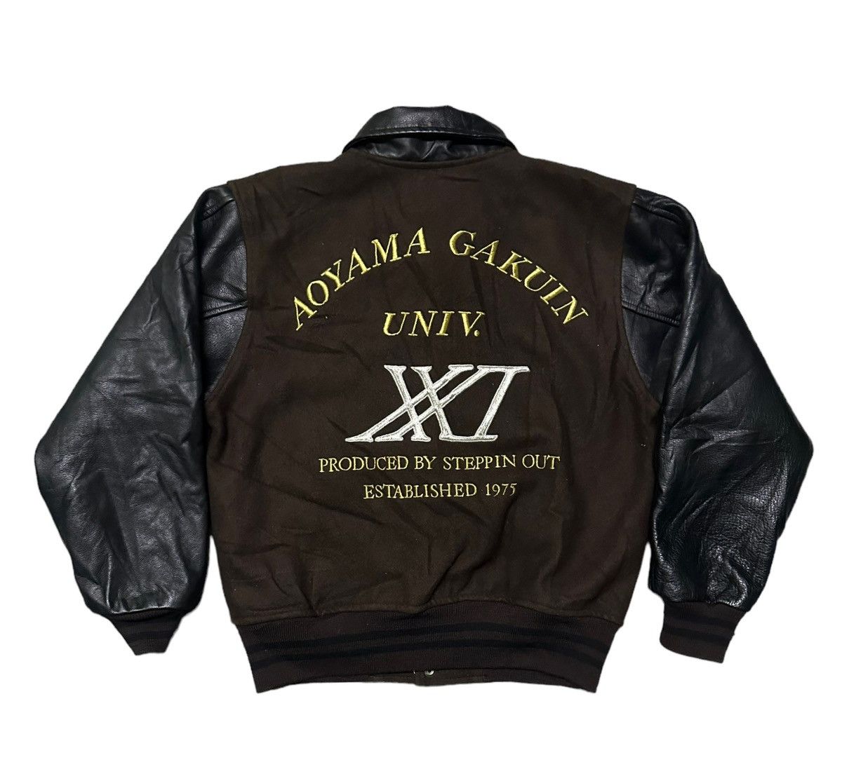 Vintage Vintage Aoyama Gakuin University varsity jacket Size US M / EU 48-50 / 2 - 1 Thumbnail