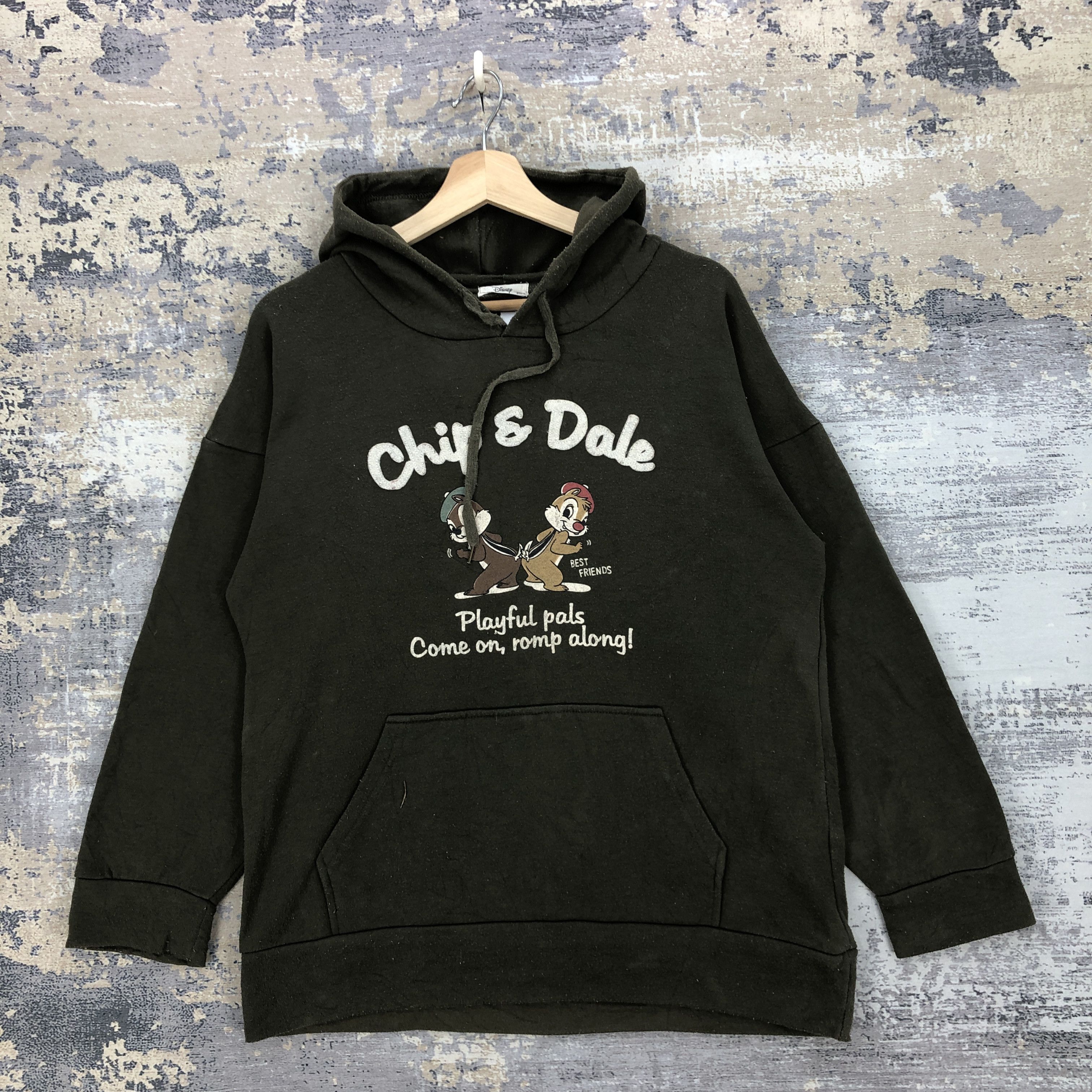 Cartoon Network Vintage Chip And Dale Big Logo Sweatshirt Cartoon Hoodie Size US M / EU 48-50 / 2 - 1 Thumbnail