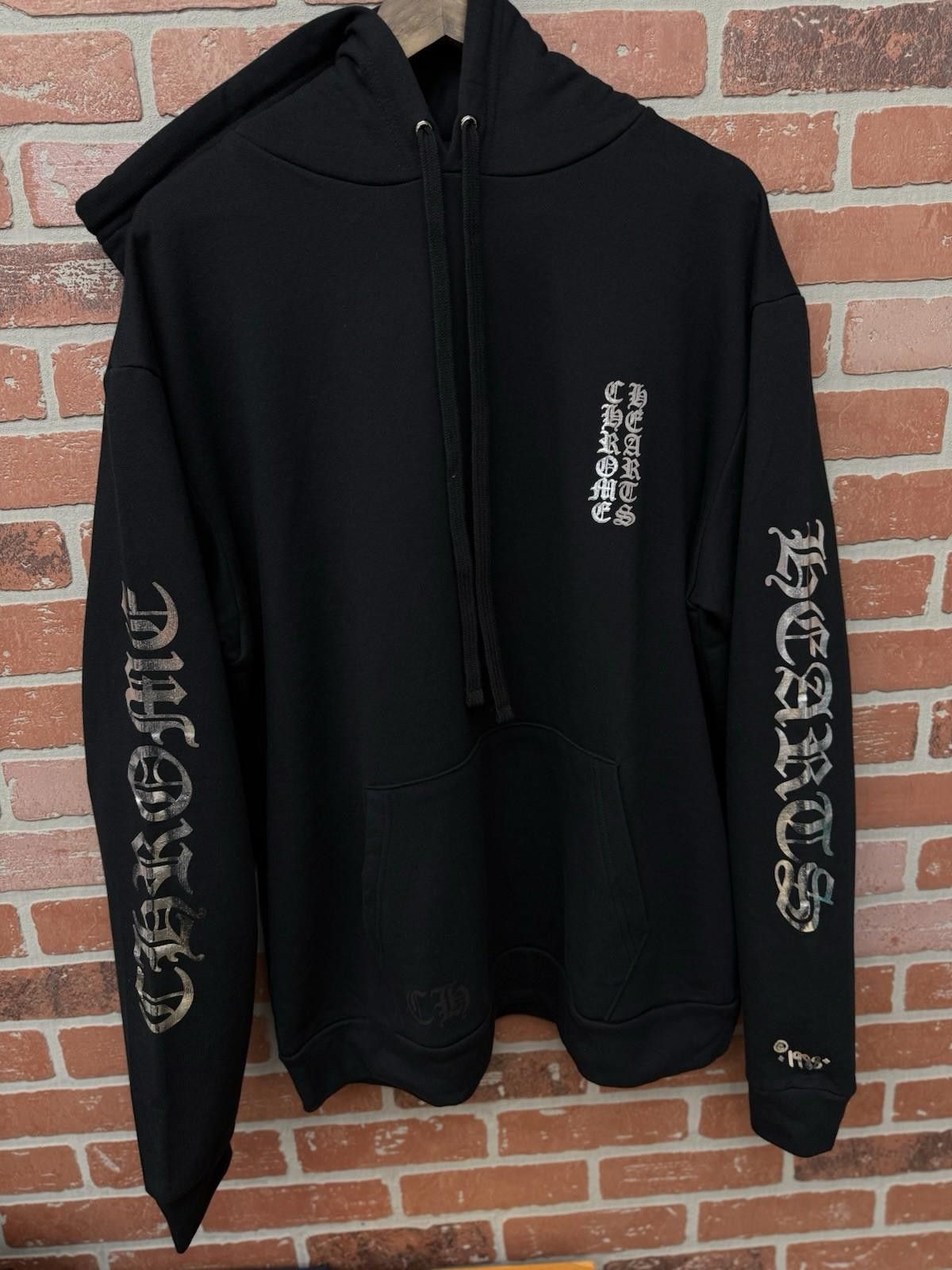 Chrome Hearts L - Authentic Chrome Hearts Black Silver Hoodie (NEW) Size US L / EU 52-54 / 3 - 4 Thumbnail