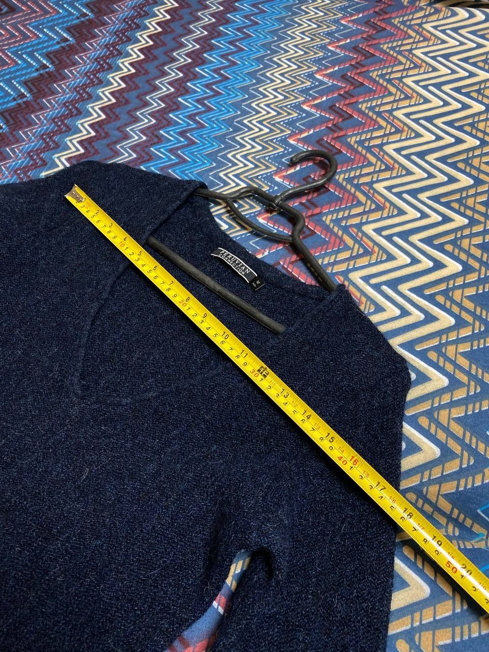 Vintage PERUVIAN CONNECTION Sweater Womens 100% Alpaka Size M / US 6-8 / IT 42-44 - 8 Thumbnail