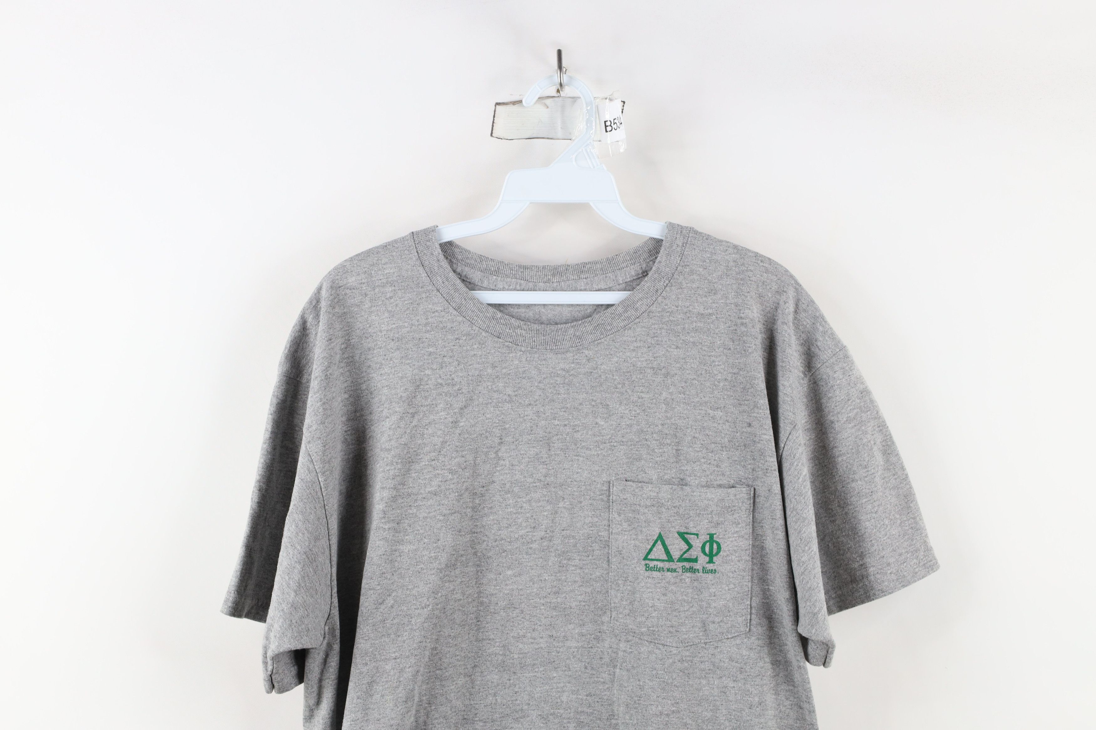Vintage Vintage Delta Sigma Phi Fraternity Short Sleeve T-Shirt Size US L / EU 52-54 / 3 - 2 Thumbnail