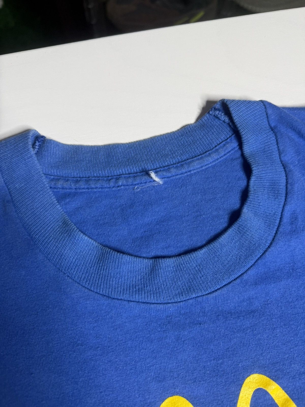 Vintage VINTAGE 1990 Olympics McDonalds Tee “Blue” [ L ] PREOWNED Size US L / EU 52-54 / 3 - 7 Thumbnail