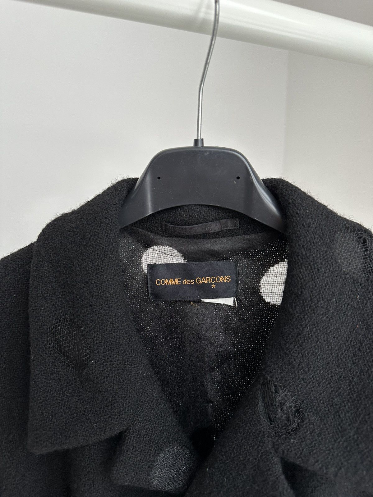 Comme des Garcons Comme Des Garçons Wool Holed Jacket Blazer Size M / US 6-8 / IT 42-44 - 6 Thumbnail