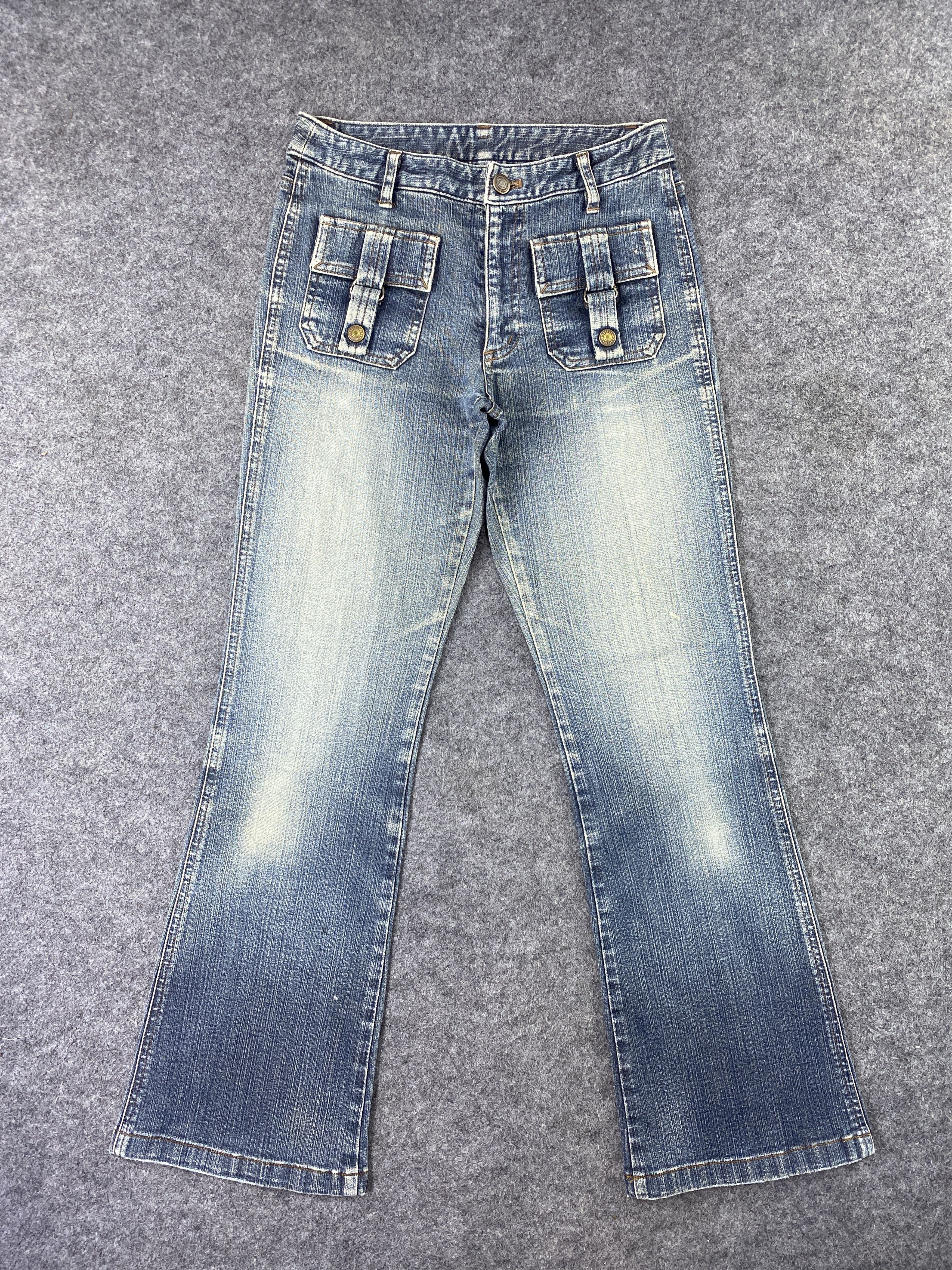 Japanese Brand Japanese Brand Fanfasione Wash jeans - J1123 Size US 27 - 1 Thumbnail