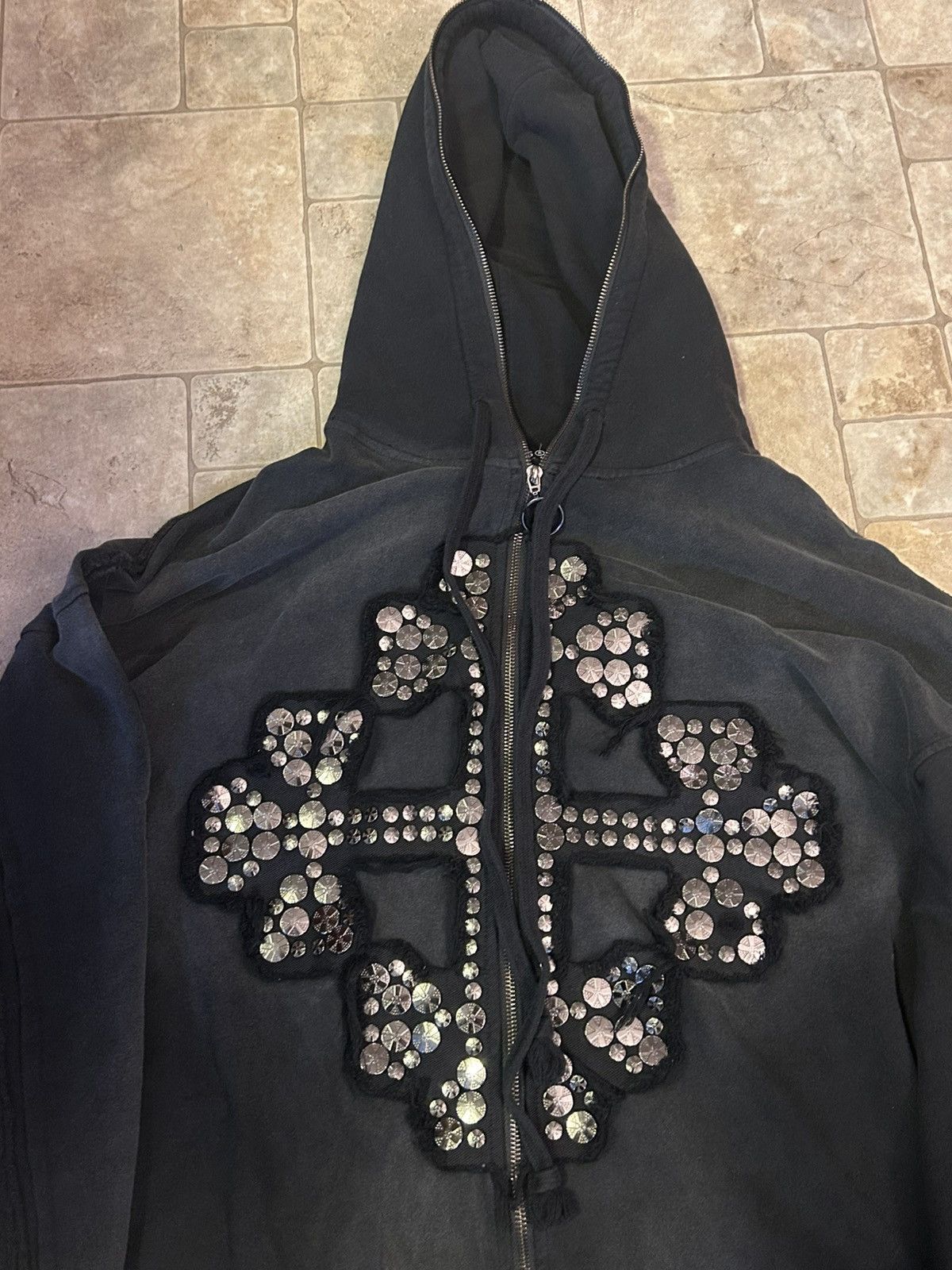 Hudson Knight hoodie Rhinestone Size US XL / EU 56 / 4 - 3 Thumbnail