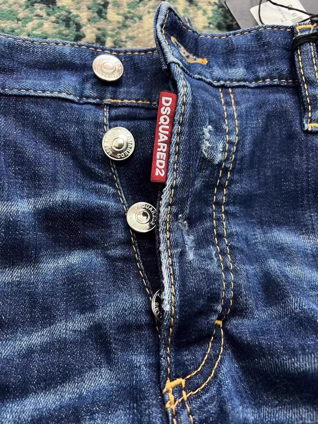 Dsquared2 Dsquared2 23SS SAILOR blue washed slim mid 8-jean Size US 32 / EU 48 - 3 Thumbnail