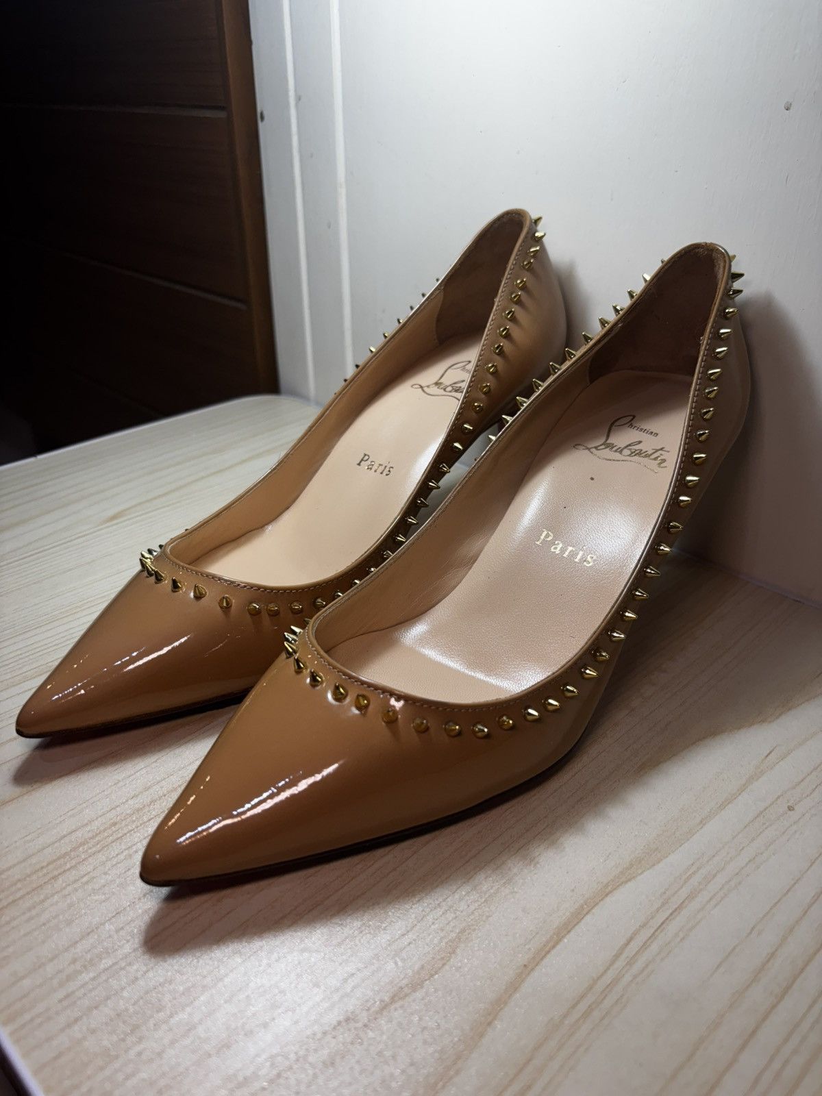 Christian Louboutin Christian Louboutin Anjalina Spike Size US 7 / IT 37 - 2 Thumbnail