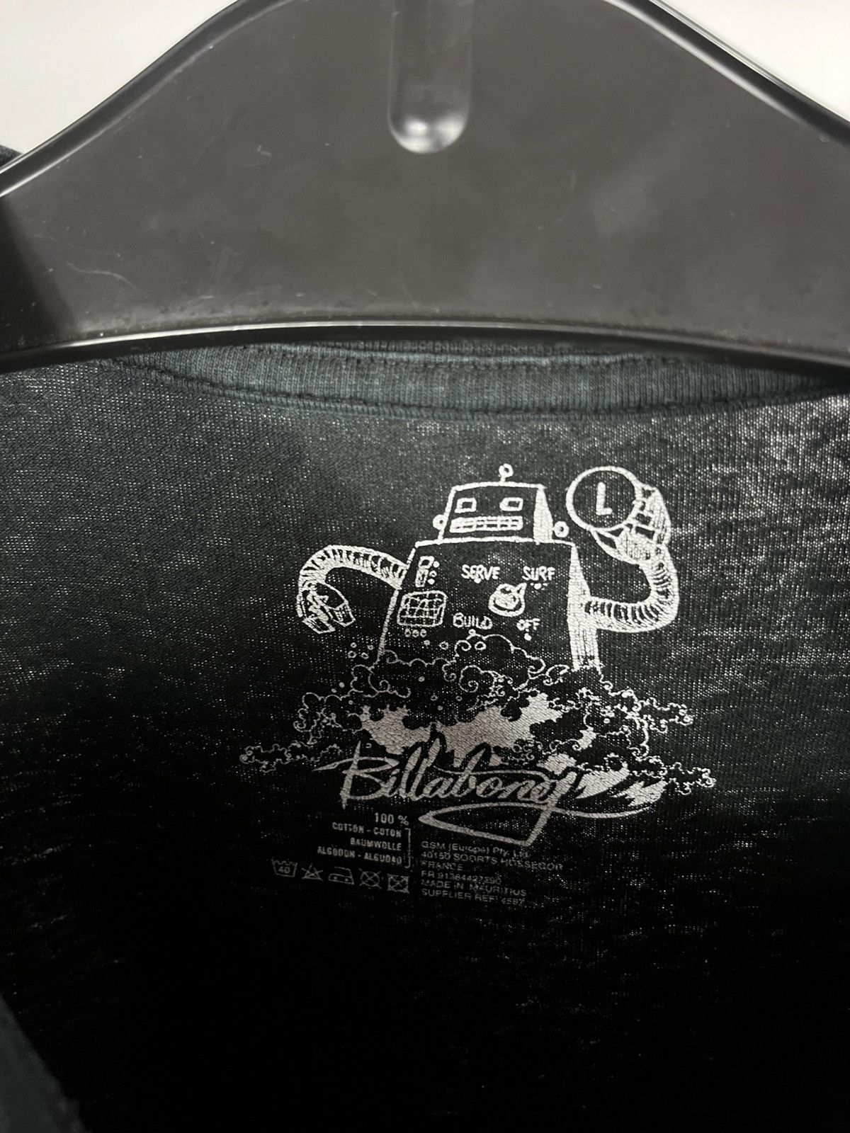 Billabong Billabong Black Long Sleeve Surf Graphic Tee Size L Size US L / EU 52-54 / 3 - 4 Thumbnail