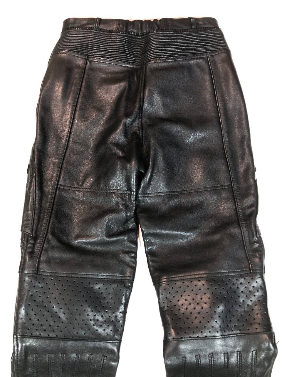 Leather Leder Racing Moto Leather Pants Vintage Size US 30 / EU 46 - 6 Thumbnail