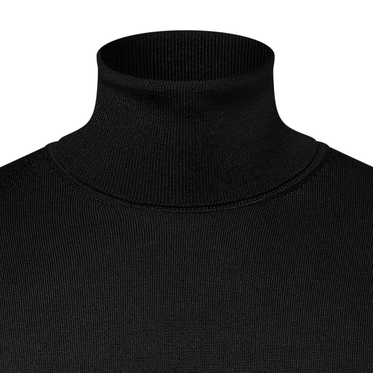 Louis Vuitton Silk and Cashmere Blend Turtleneck Size US XXL / EU 58 / 5 - 2 Thumbnail