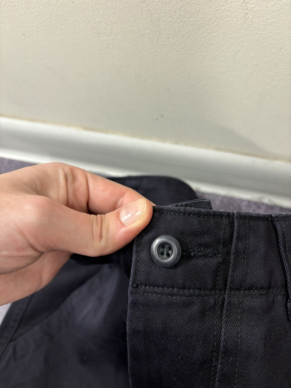 Alpha Industries Vintage Alpha Industries Men’s Navy Military Pants Trousers Size US 28 / EU 44 - 6 Thumbnail