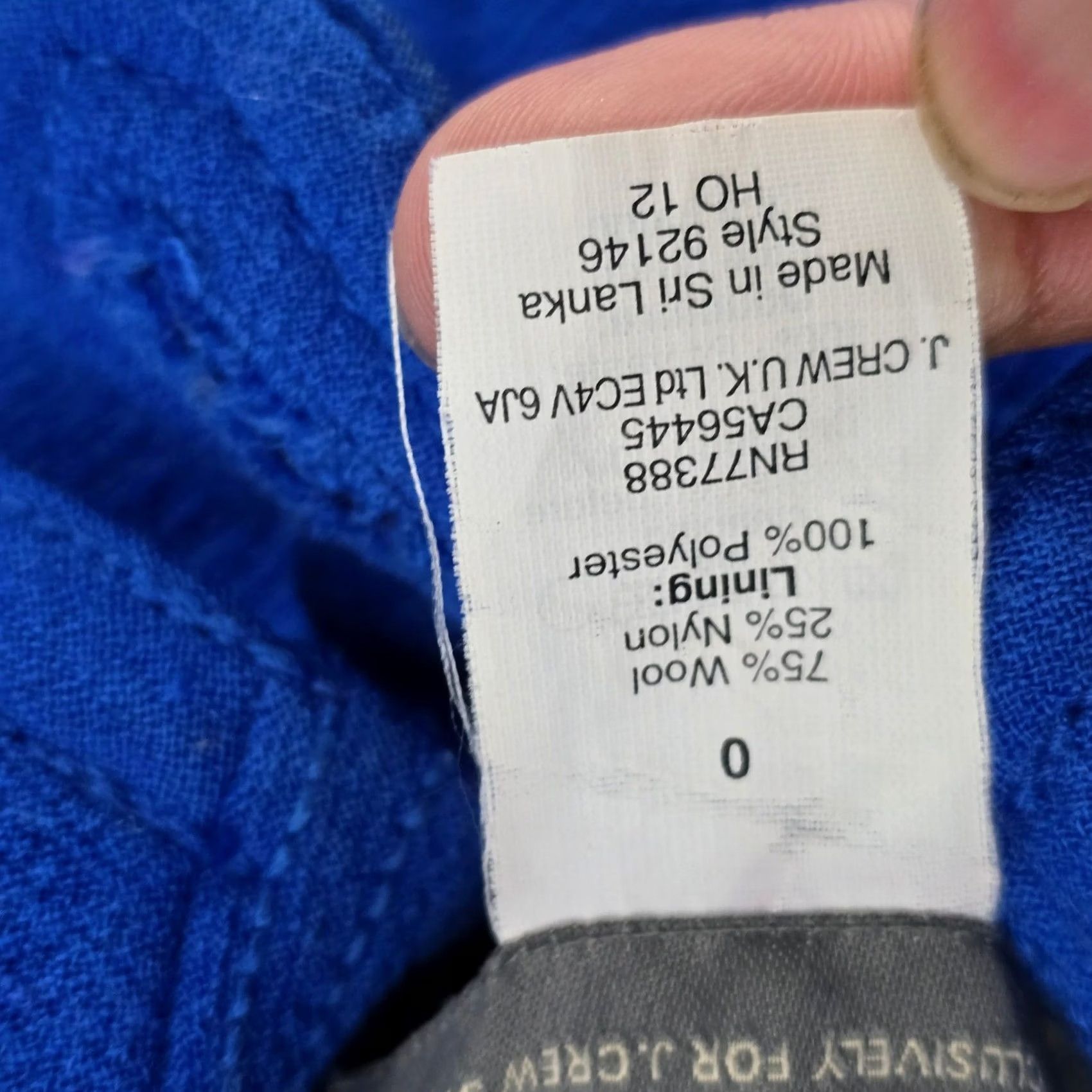 J.Crew VINTAGE? No. Size XS / US 0-2 / IT 36-38 - 6 Thumbnail