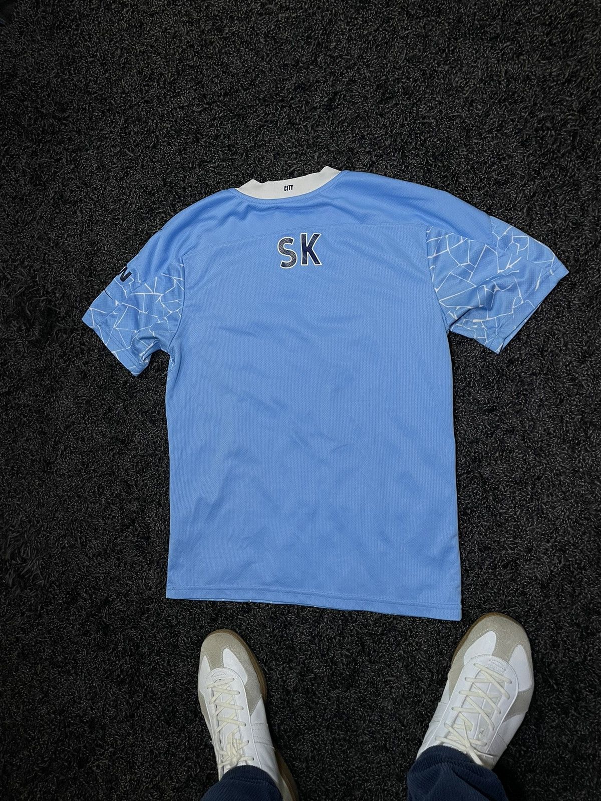 Puma PUMA MANCHESTER CITY 2020-2021 HOME SOCCER JERSEY Y2K Size US S / EU 44-46 / 1 - 4 Thumbnail
