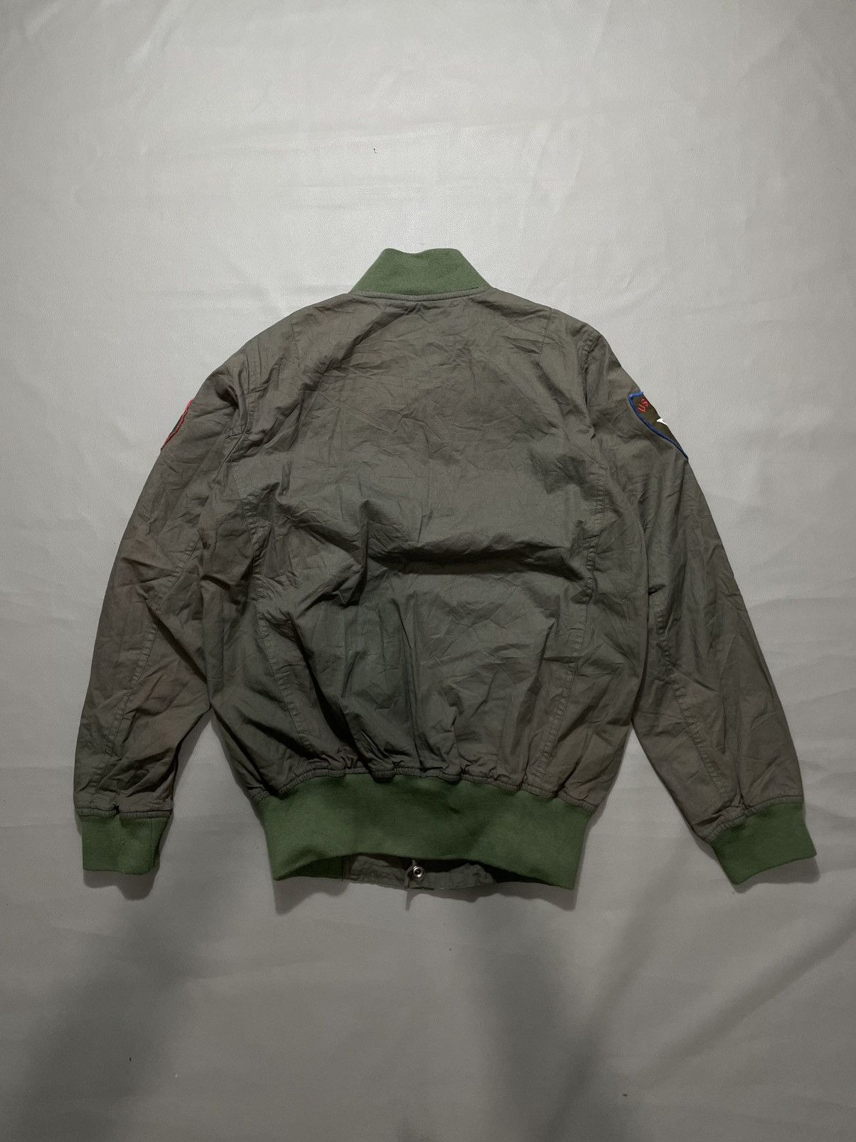 Schott Schott Flyers Bomber Military Asymmetrical Jacket Size US XS / EU 42 / 0 - 2 Thumbnail