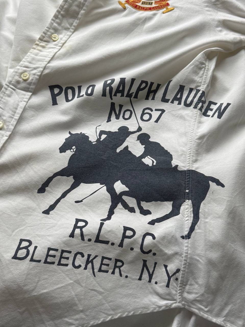 RRL Ralph Lauren Vintage Polo Ralph Lauren RRL Rugby Shirts Big Pony Logo Y2K Size US M / EU 48-50 / 2 - 7 Thumbnail