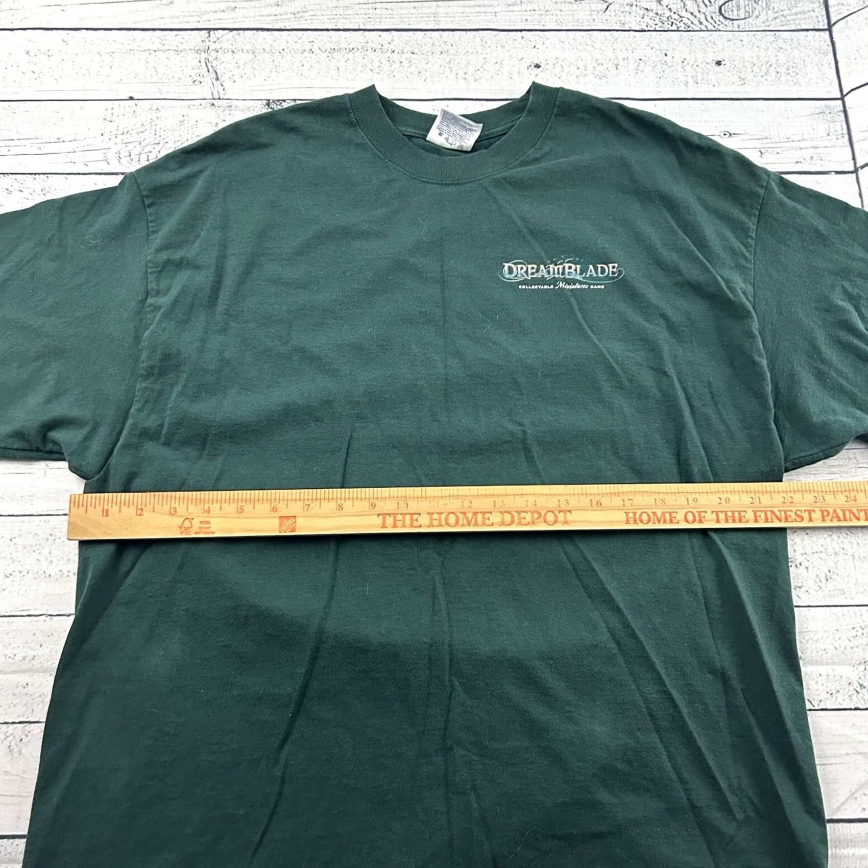 Port & Company Dreamblade Collectible Short Sleeve T Shirt Men XL Green Size US XL / EU 56 / 4 - 5 Thumbnail