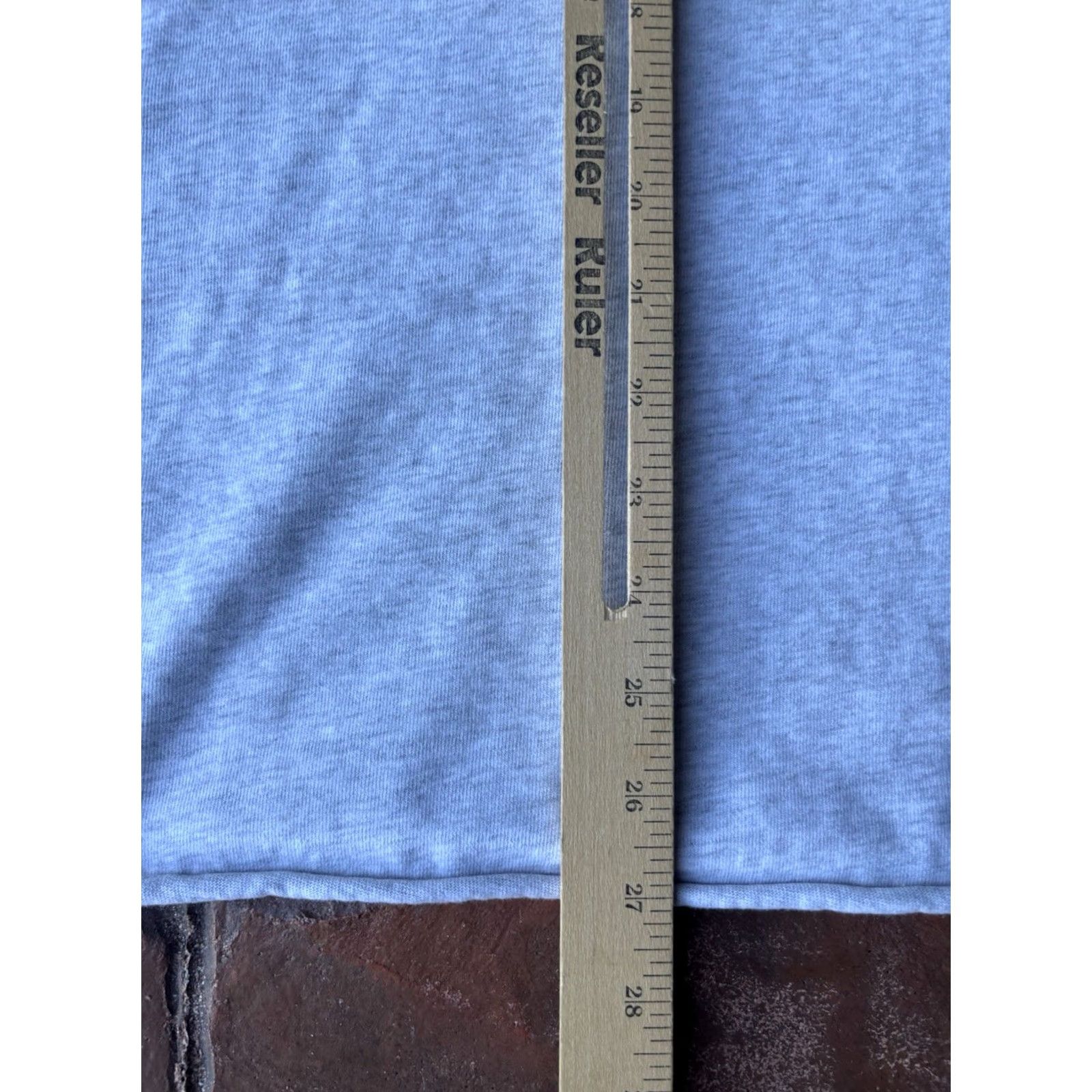 Alexander Wang Alexander Wang Earth Club Distressed Oversized Muscle Tee Shirt Mens Large Gray Size US XL / EU 56 / 4 - 7 Thumbnail