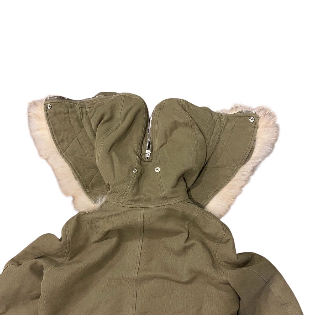 Balmain Balmain FW11 Men Fur-Trimmed Military JKT Size US M / EU 48-50 / 2 - 4 Thumbnail