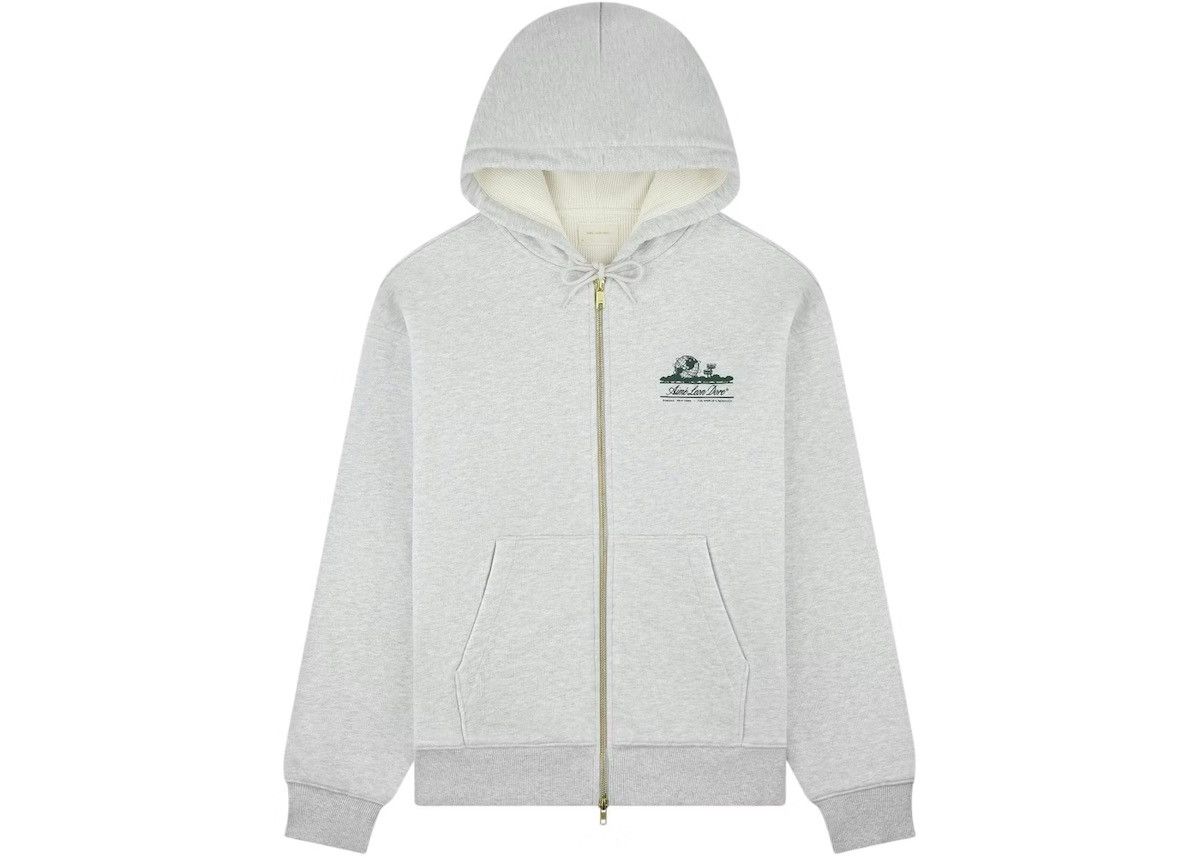 Aime Leon Dore Aime Leon Dore Unisphere Waffle Lined Full-Zip Hoodie Large Size US L / EU 52-54 / 3 - 1 Thumbnail
