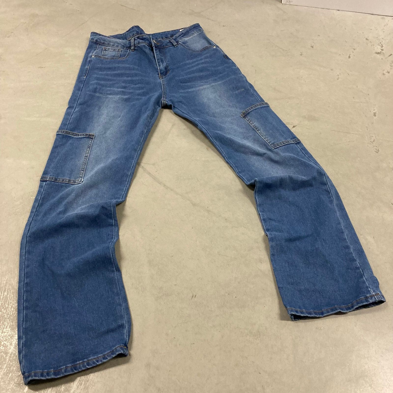 Vintage y2k bootcut Cargo Jeans 30x32 Size US 30 / EU 46 - 1 Thumbnail