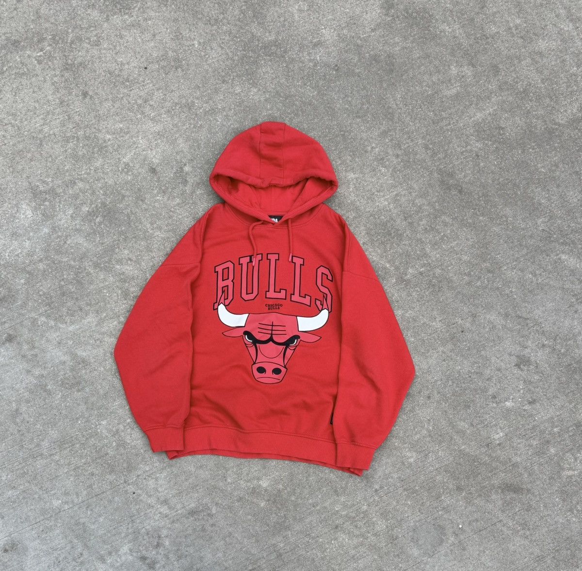 NBA × Vintage NBA Chicago Bulls streetwear hoodie Size US M / EU 48-50 / 2 - 2 Thumbnail
