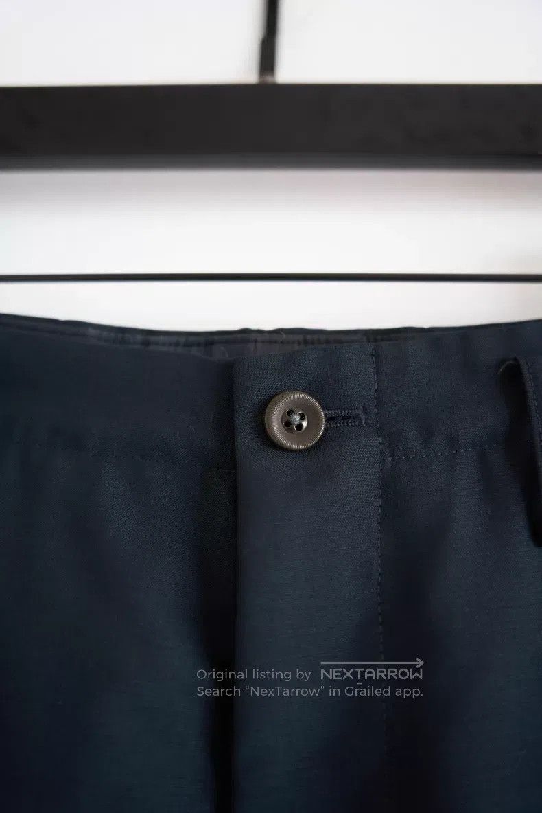 Other Yohji Yamamoto size m 98 SS Lake Blue Wool Pants Size US 28 / EU 44 - 5 Thumbnail