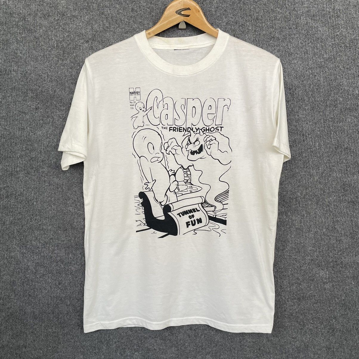Expert Horror × Vintage Vintage 2000s Casper The Friendly Ghost Animated Series Tee Size US M / EU 48-50 / 2 - 1 Thumbnail