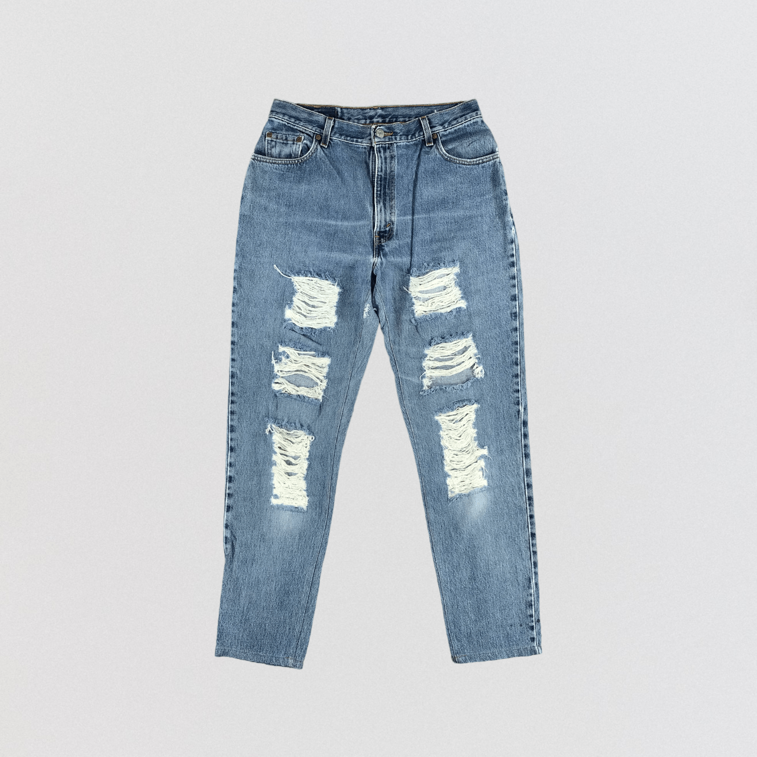 Levi's × Vintage 90s Vintage Blue Wash Levis 550 Jeans-JM2741 Size US 32 / EU 48 - 1 Thumbnail