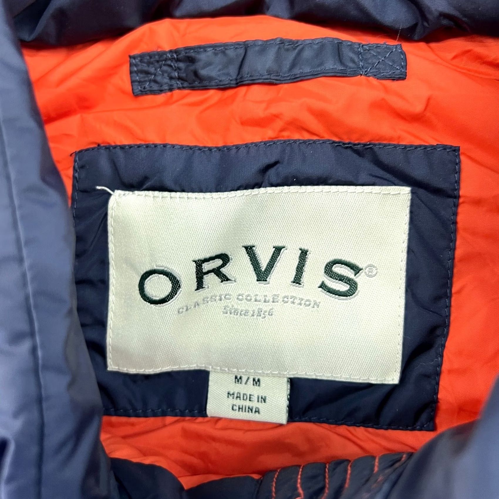 Orvis Orvis Vest Mens Goose Down Medium Navy Blue Pockets Essex 3-in-1 Zip Size US M / EU 48-50 / 2 - 5 Thumbnail