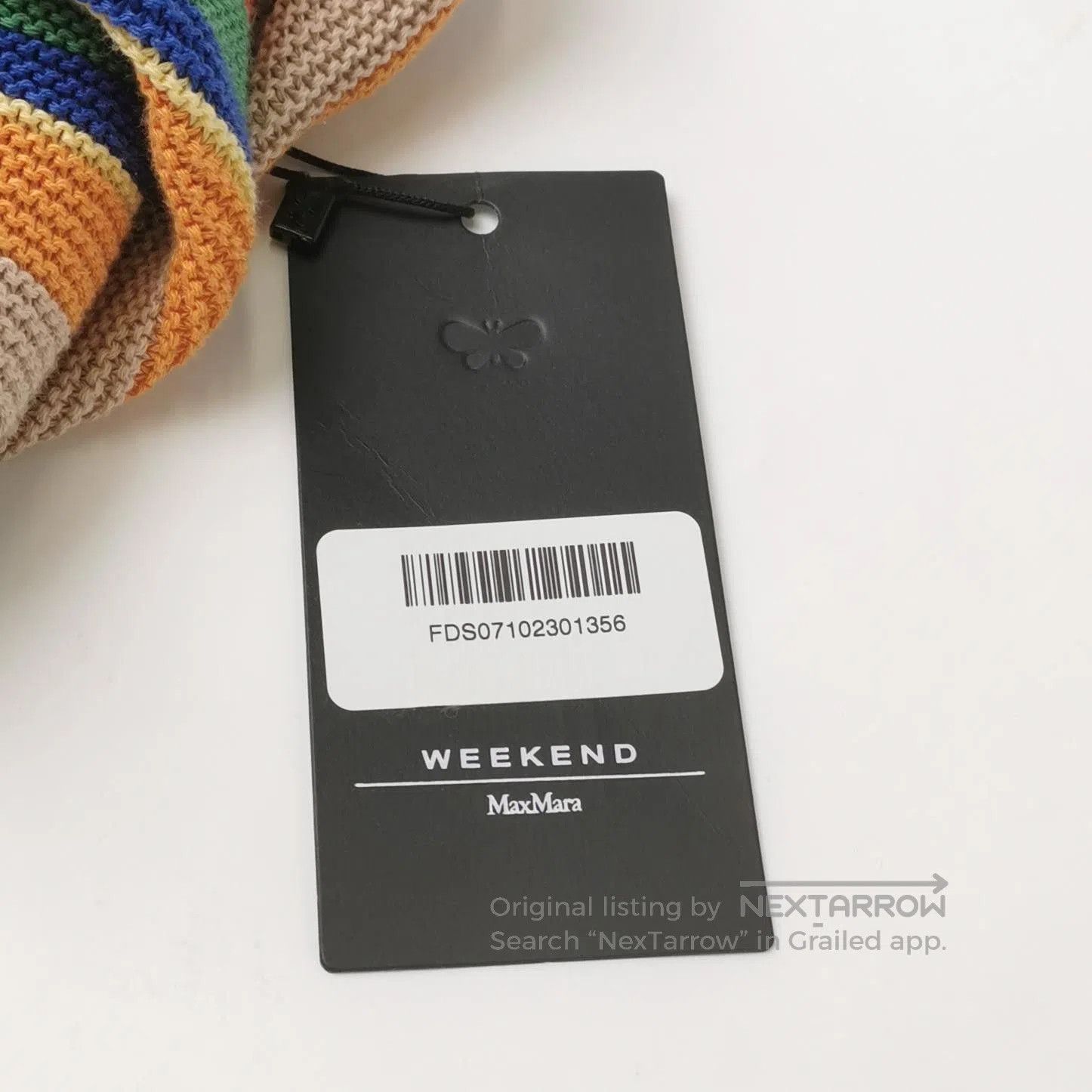 Weekend Max Mara Weekend Max Mara Linen Stripe Crewneck Sweater XS. Size XS / US 0-2 / IT 36-38 - 2 Thumbnail