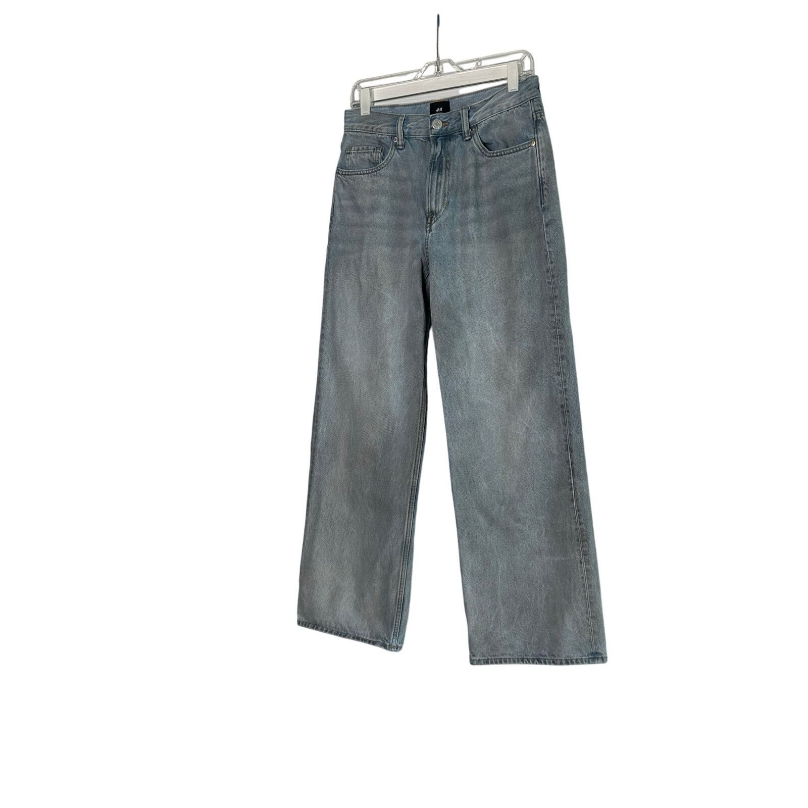 H&M H&M lose fit mud wash wide legs jeans size 30 Size US 30 / EU 46 - 8 Thumbnail