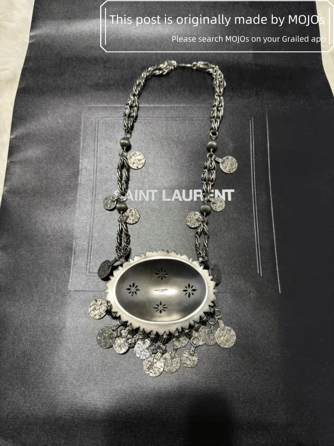 Saint Laurent Paris Saint Laurent Paris Ethical Style Jewel & Pandent Necklace Size ONE SIZE - 5 Thumbnail